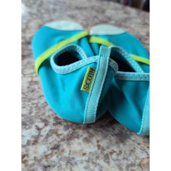 FitKicks Womens Fitk-M-Trq Blue Slip On Active Lifestyle Footwear Size Medium 8 - Picture 5 of 5